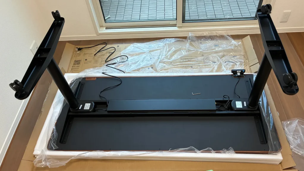 重すぎてひっくり返せないの図